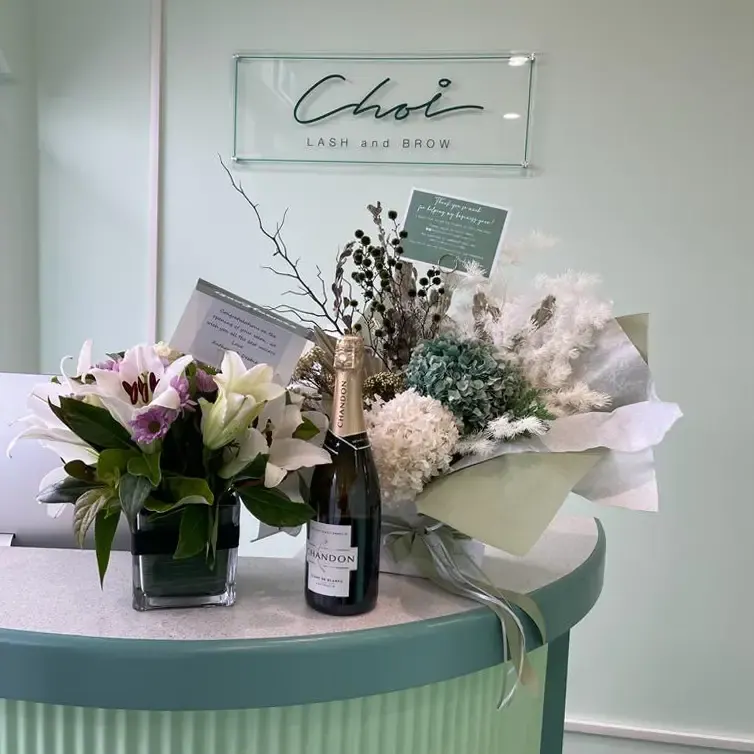 The Choi Lash and Brow reception in Lane Cove